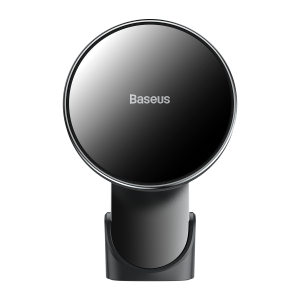 Baseus Big Energy car mount with wireless charger 15W for Iphone 12 / Iphone 13 (Black)