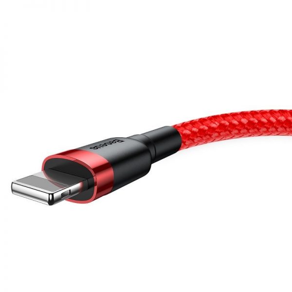 Baseus Cafule USB Lightning cable 2.4A 1m (black + red) distributor