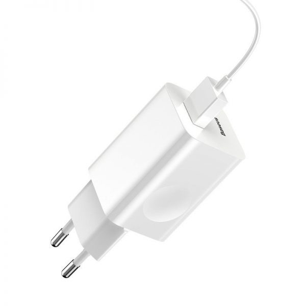 Baseus Charging Quick Charger USB 3.0 - White distributor