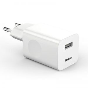 Baseus Charging Quick Charger USB 3.0 - White