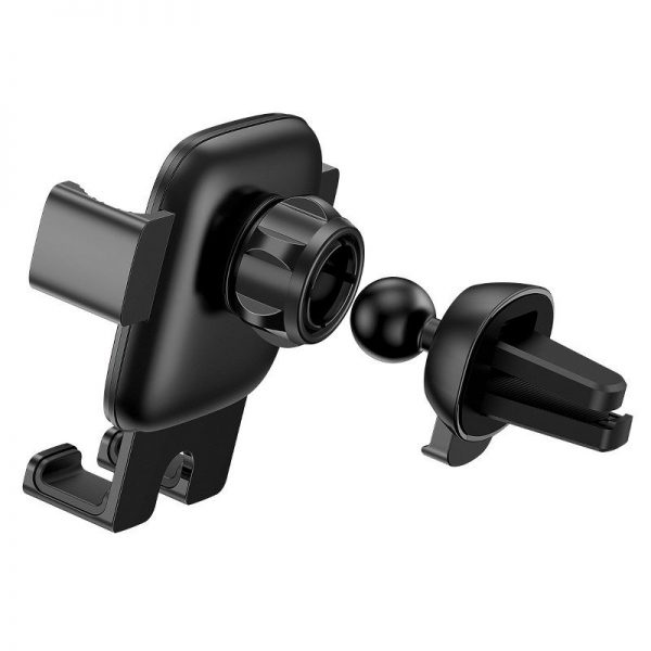 Baseus Cube Gravitational car holder on ventilation grid (Black) distributor