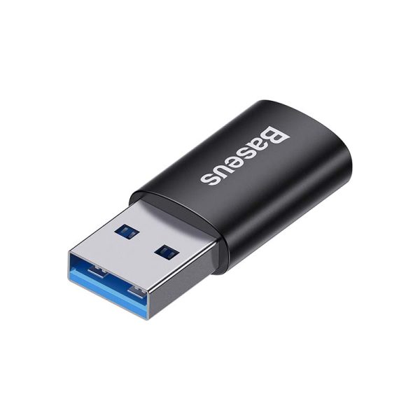 Baseus Ingenuity USB-A to USB-C adapter OTG (black) cena