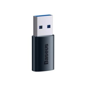 Baseus Ingenuity USB-A to USB-C adapter OTG (blue)