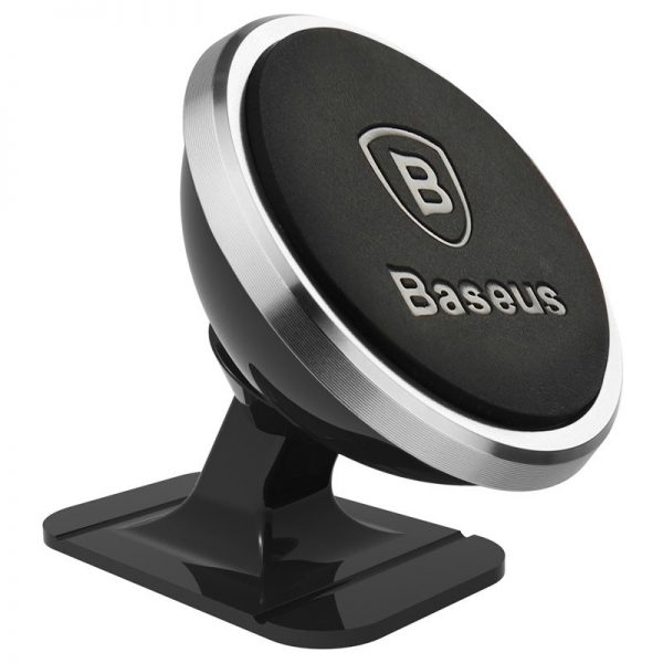 Baseus Magnetic car holder for smartphone - silver