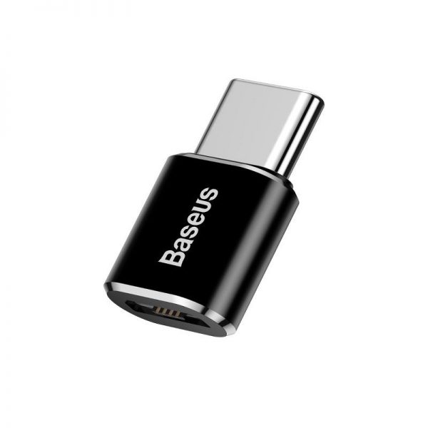 Baseus Micro USB to USB Type-C adapter - black cena