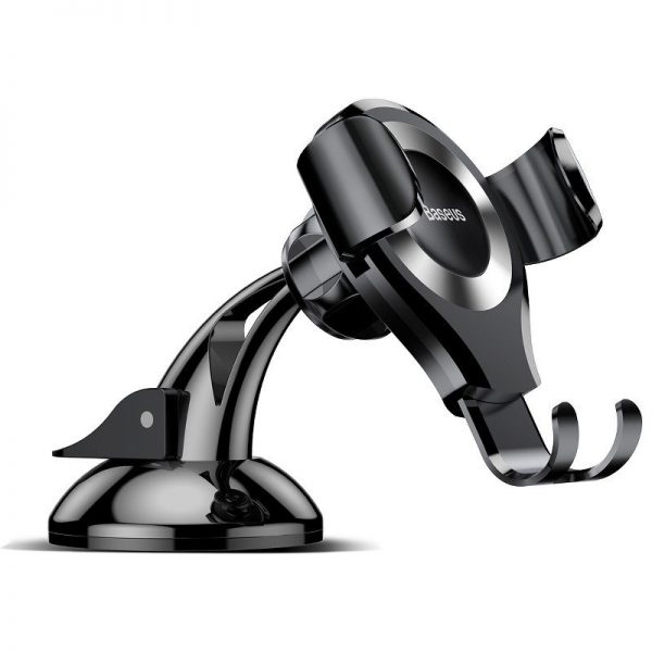 Baseus Osculum gravitational phone holder (black + silver) navod