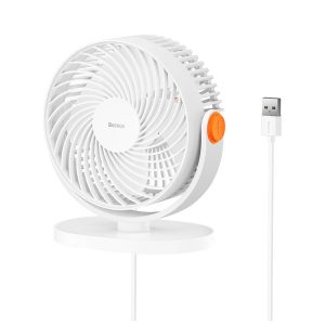 Baseus Serenity desktop oscillating fan (white)