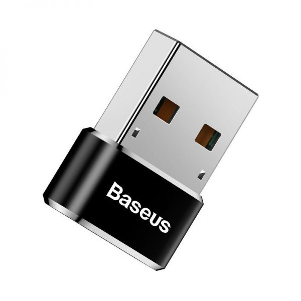 Baseus USB-C to USB-A adapter 3A (Black) navod