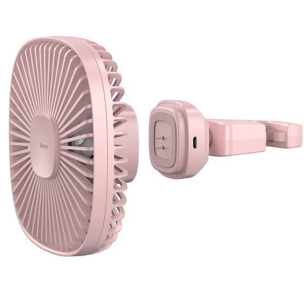 Car fan / fan Baseus Natural Wind (pink) sk