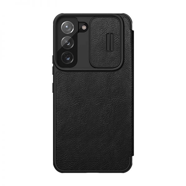 Nillkin Qin Leather Pro case for SAMSUNG S22+ (black)