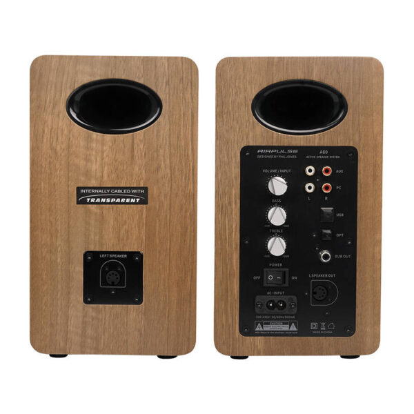 Edifier Airpulse A80 Speakers 2.0 (walnut) navod