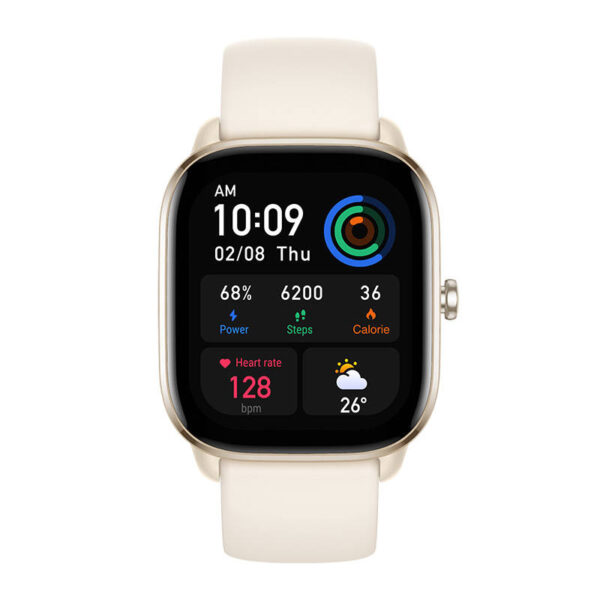 Smartwatch Amazfit GTS 4 mini (Moonlight White) cena