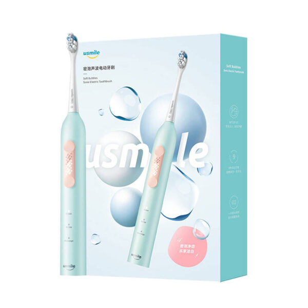 Usmile Sonic toothbrush with a set of tips P4 (blue) cena