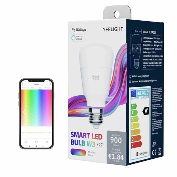 Yeelight LED Smart Bulb W3 (color)